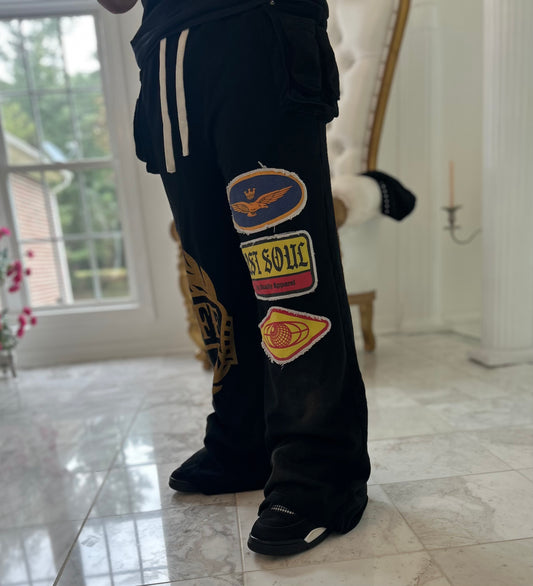 LOSTSOUL- FLARED SWEATPANTS