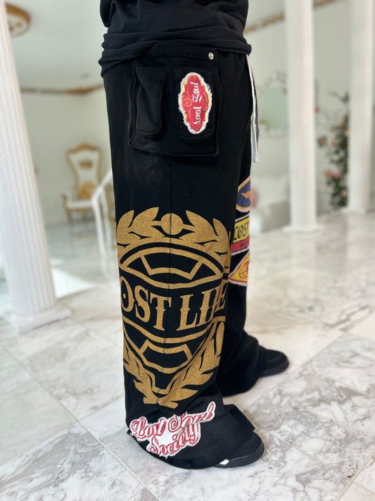 LOSTSOUL- FLARED SWEATPANTS