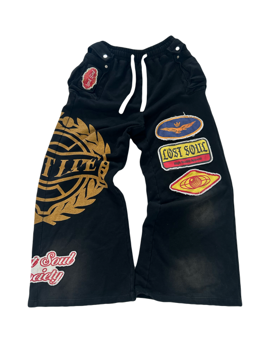 LOSTSOUL- FLARED SWEATPANTS